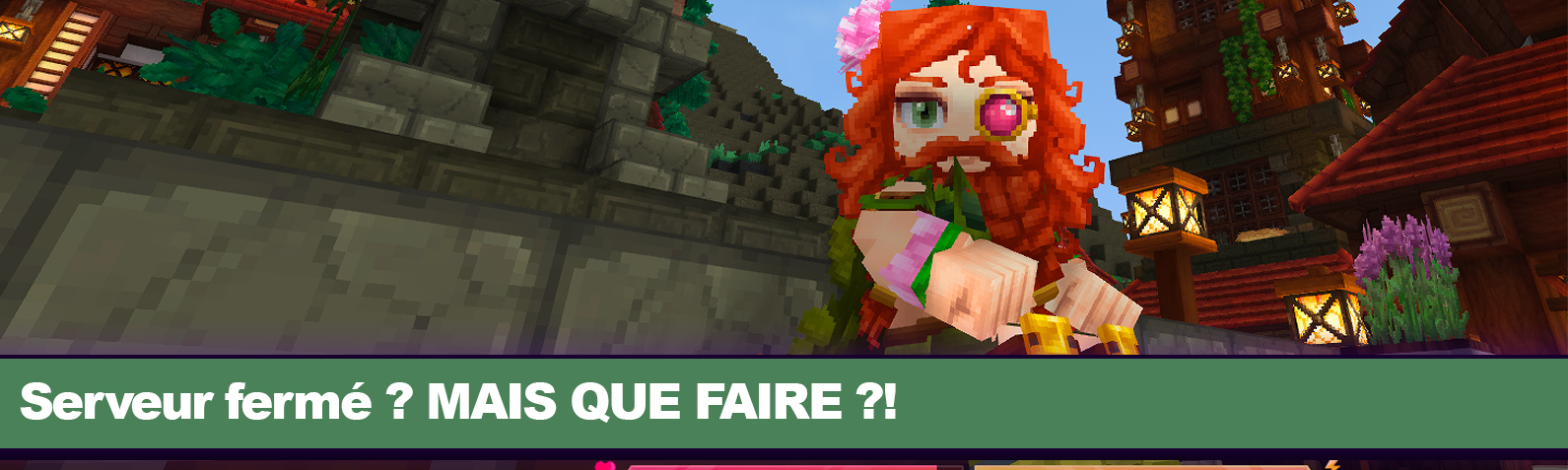 Le serveur ferme une semaine... Que faire ?